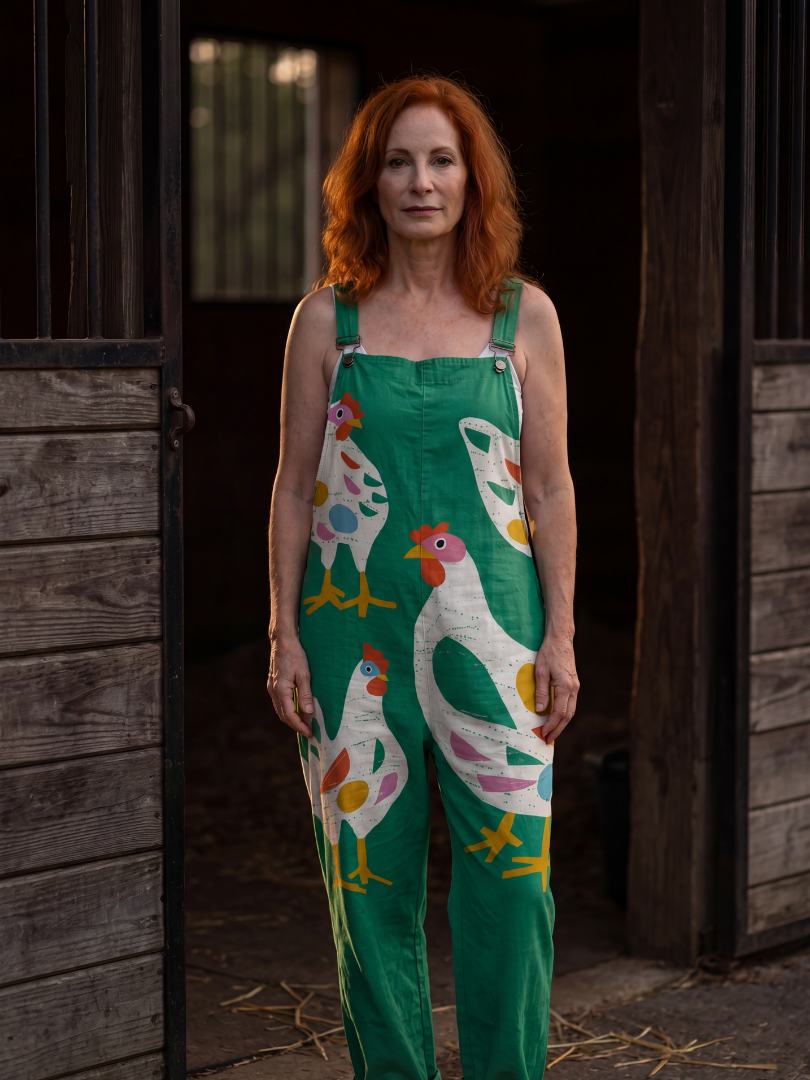 Caline | Playful Print Jumpsuit